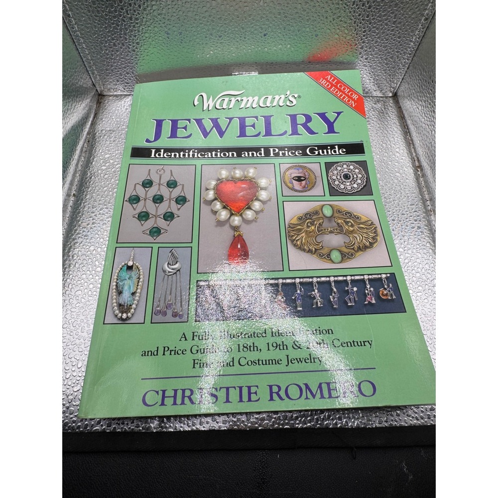 Warman's Jewelry Identification and Price Guide 3rd Ed Christie Romero Book